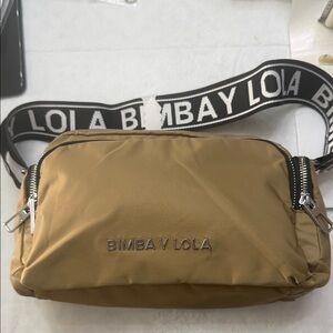 Bimba Y Lola Tan Belt Bag